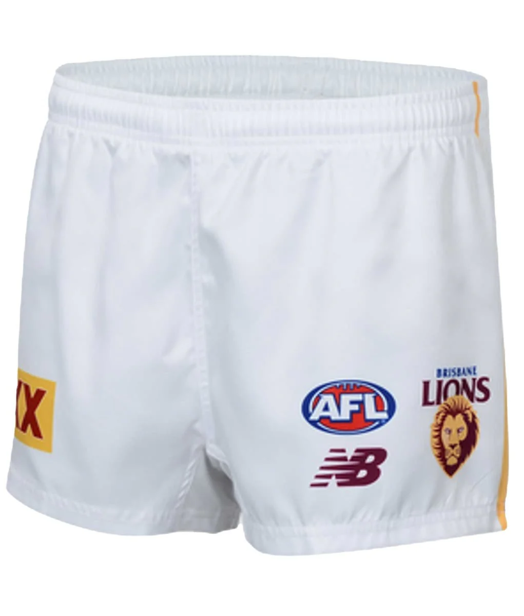 Brisbane Lions 2025 AFL Mens Away Shorts