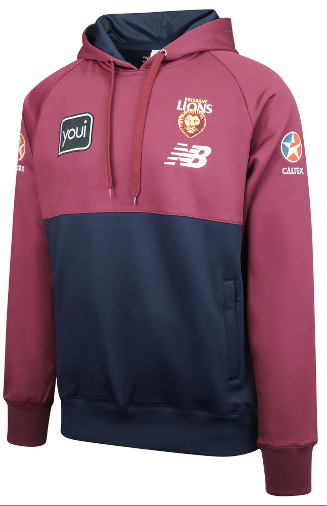 Brisbane Lions 2026 AFL Mens Players Hoodie