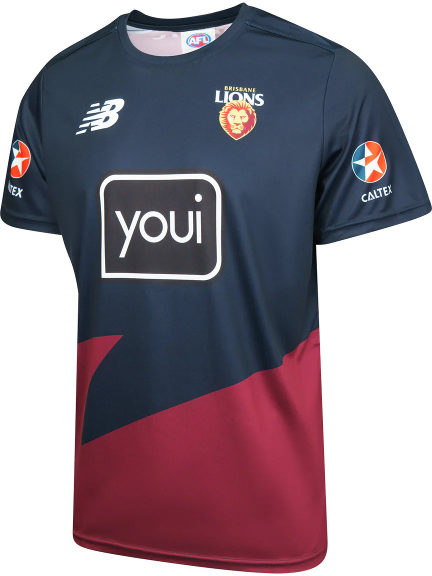 Brisbane Lions 2026 AFL Mens Training Shirt