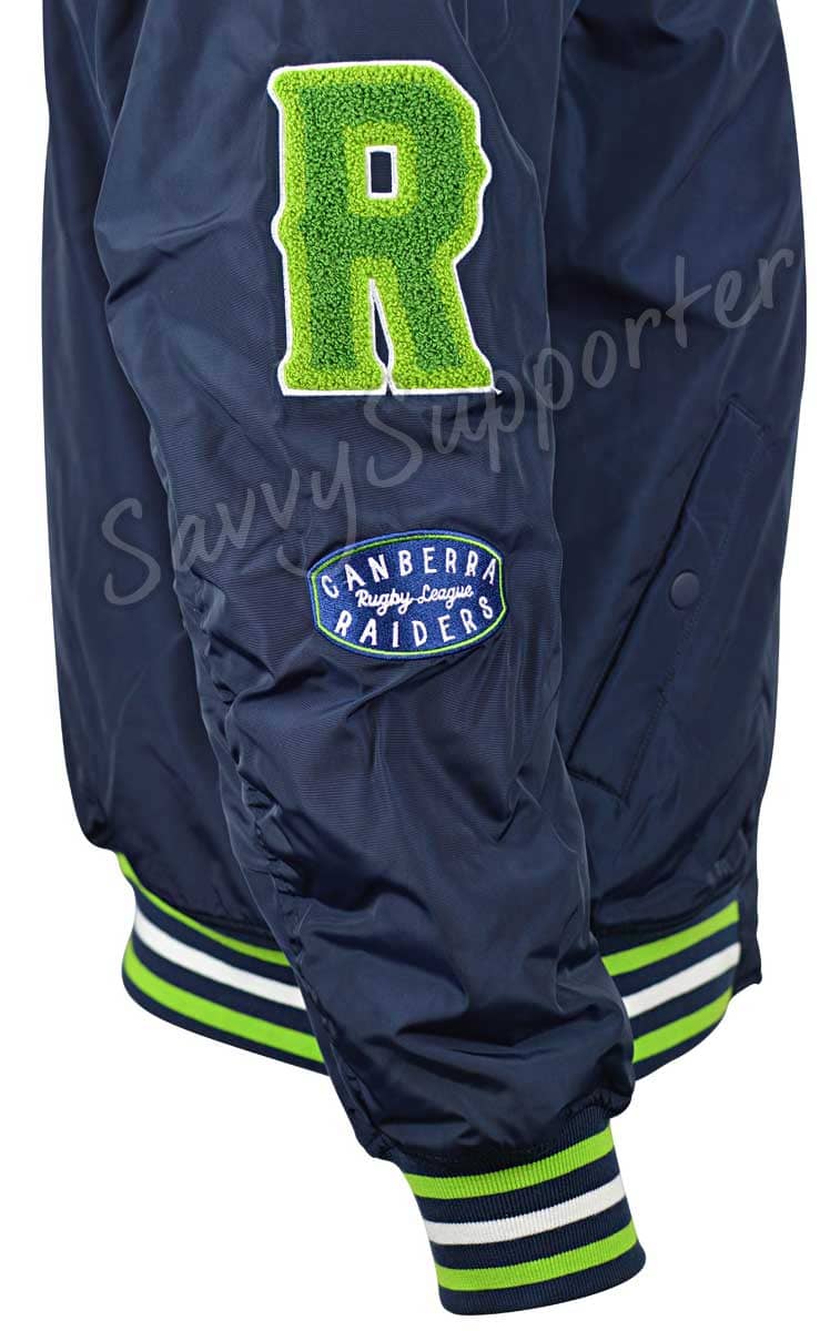 Canberra Raiders NRL Mens Bomber Jacket - Image 3