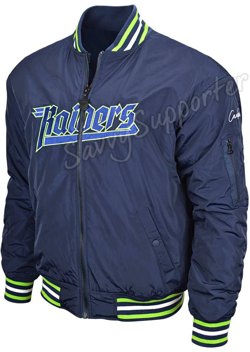 Canberra Raiders NRL Mens Bomber Jacket - Image 4