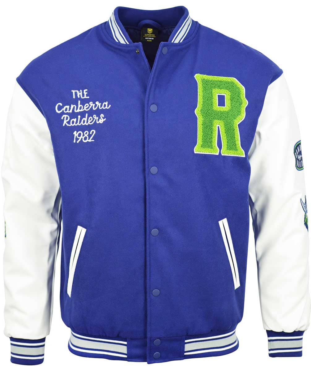 Canberra Raiders NRL Mens Varsity Jacket ***OVERSIZE PRODUCT*** - Image 5