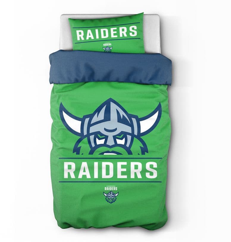 Canberra Raiders 2026 NRL Single Quilt Set