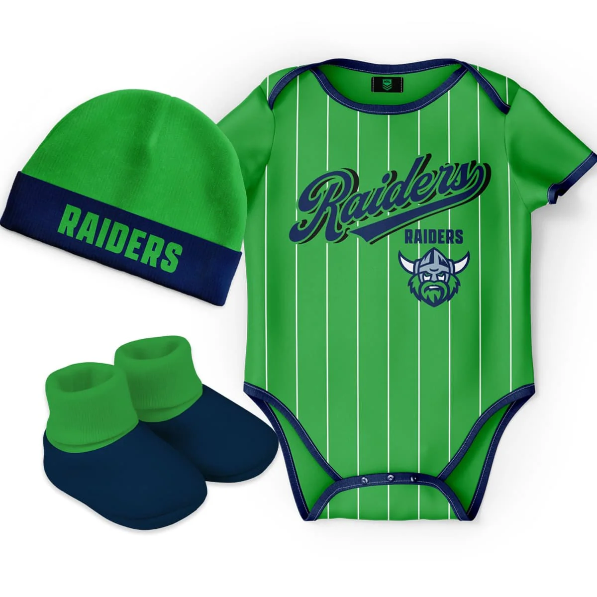 Canberra Raiders 2026 NRL Toddler 3pc Lullaby Gift Set
