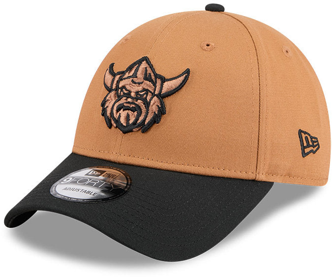 Canberra Raiders 2026 NRL 9FORTY New Era Two Tone Brown Cap