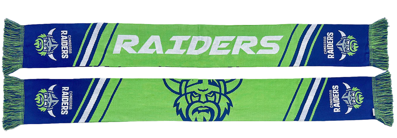 Canberra Raiders 2026 NRL Adults Velocity Scarf