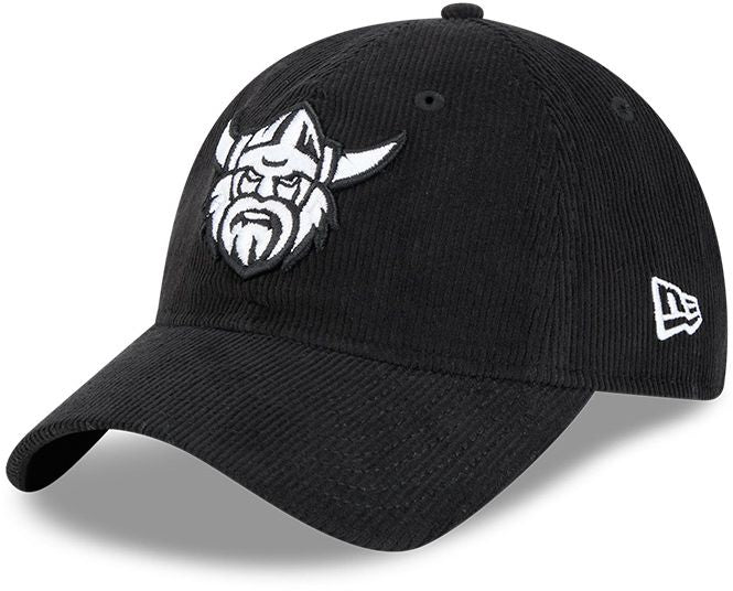 Canberra Raiders 2026 NRL Black / White Corduroy 9Twenty Cap