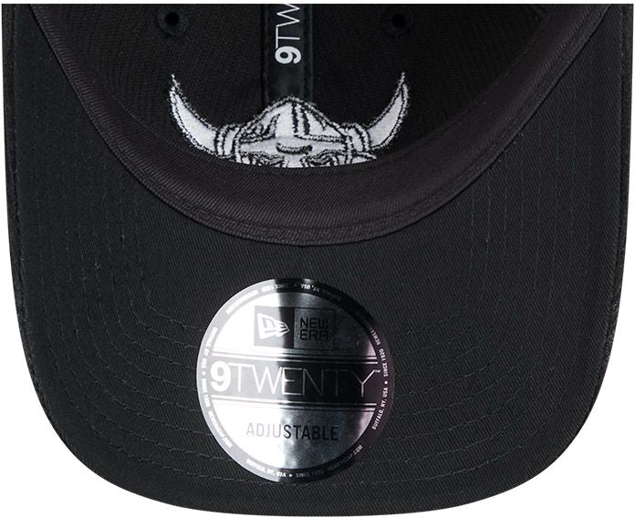 Canberra Raiders 2026 NRL Black / White Corduroy 9Twenty Cap - Image 7