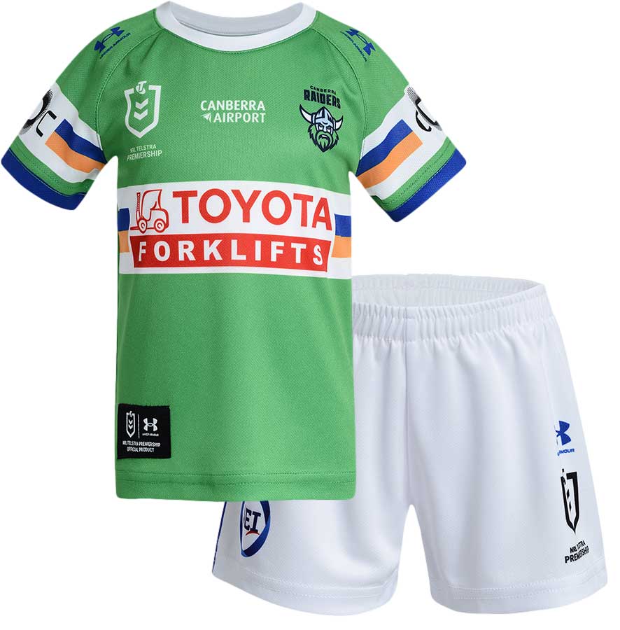 Canberra Raiders 2026 NRL Toddler Home Jersey Set