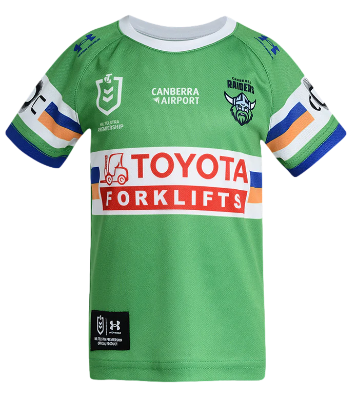 Canberra Raiders 2026 NRL Toddler Home Jersey Set - Image 2