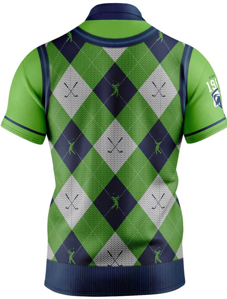 Canberra Raiders NRL Fairway Golf Polo Shirt - Image 2