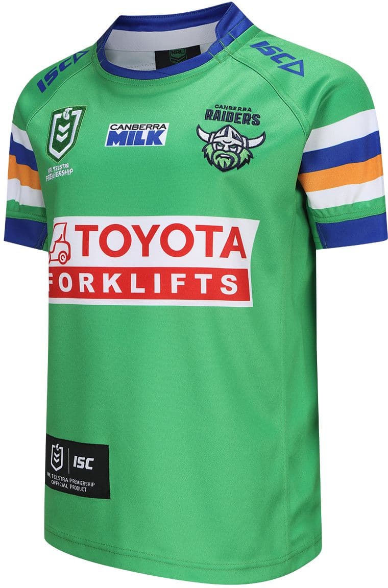 Canberra Raiders NRL Kids Home Jersey - Image 2