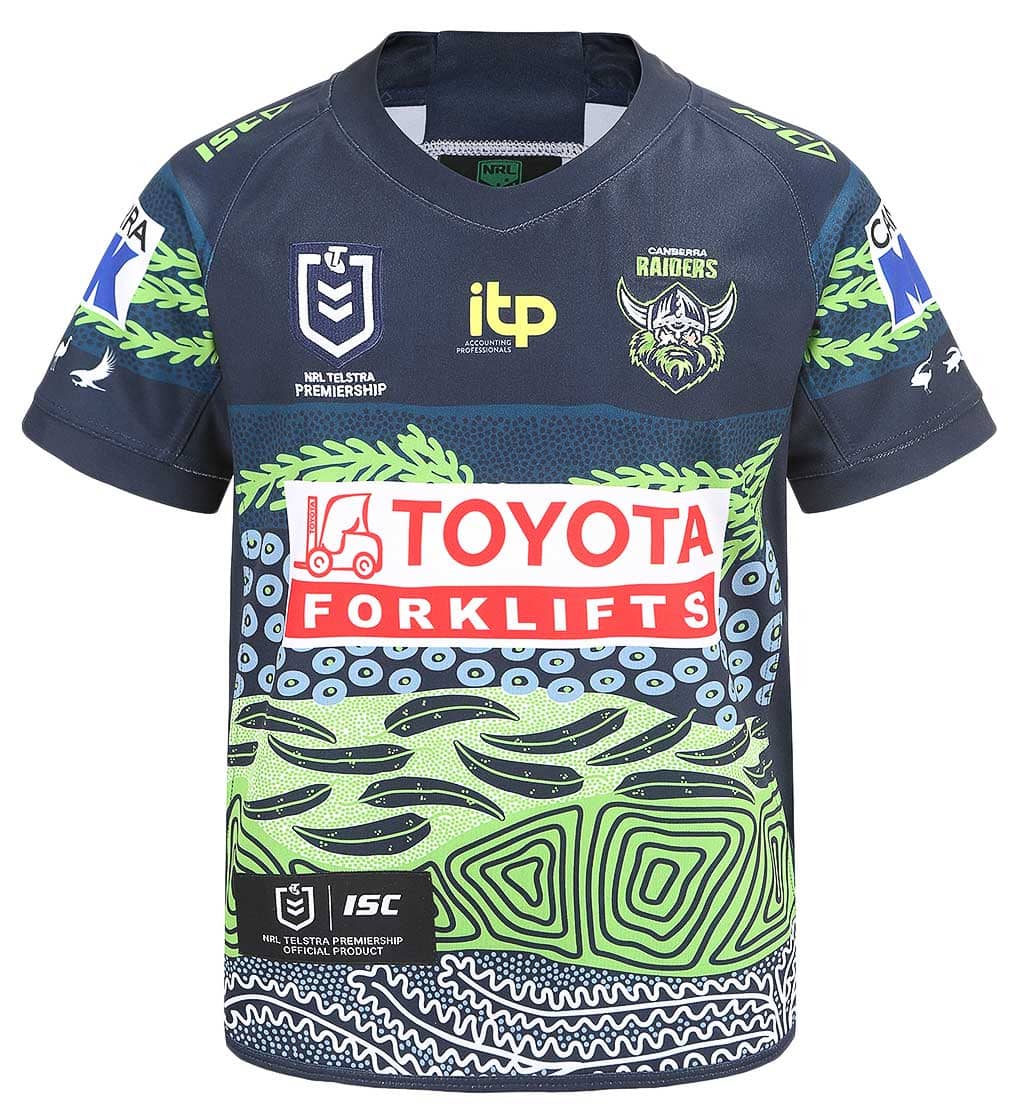 Canberra Raiders NRL Kids Indigenous Jersey - Image 2