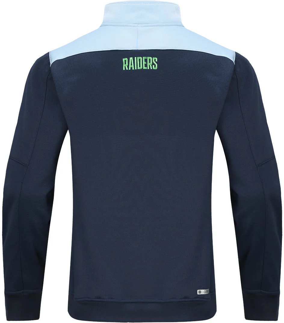 Canberra Raiders NRL Ladies 1/4 Zip Fleece Hoodie - Image 4