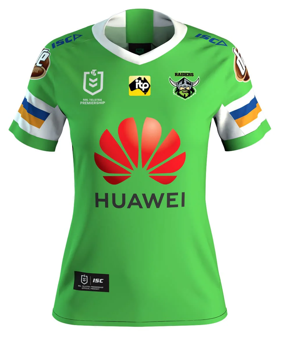Canberra Raiders NRL Ladies Home Jersey - Image 5