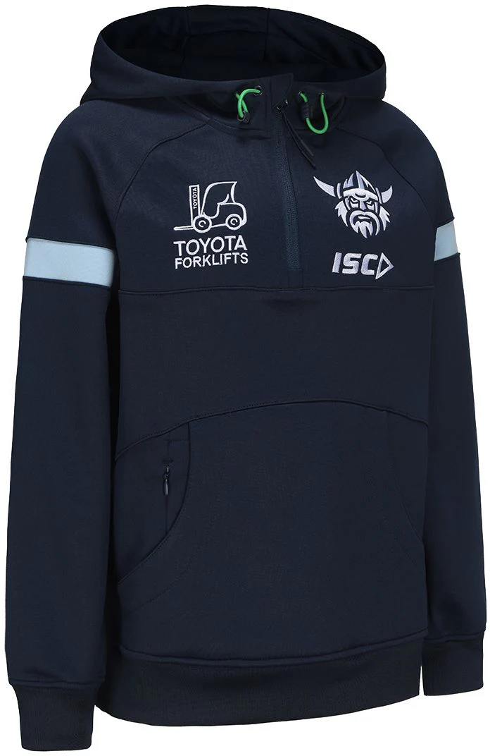 Canberra Raiders NRL Ladies Navy Squad Hoody - Image 3