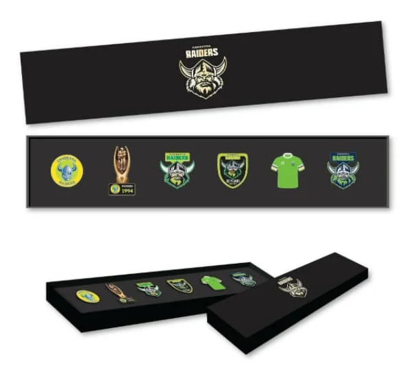 Canberra Raiders NRL Logo Pin Set - Image 2
