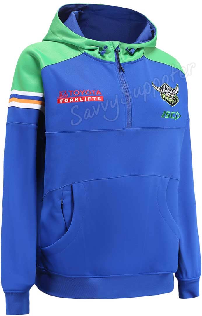 Canberra Raiders NRL Mens Royal Squad Hoody - Image 3