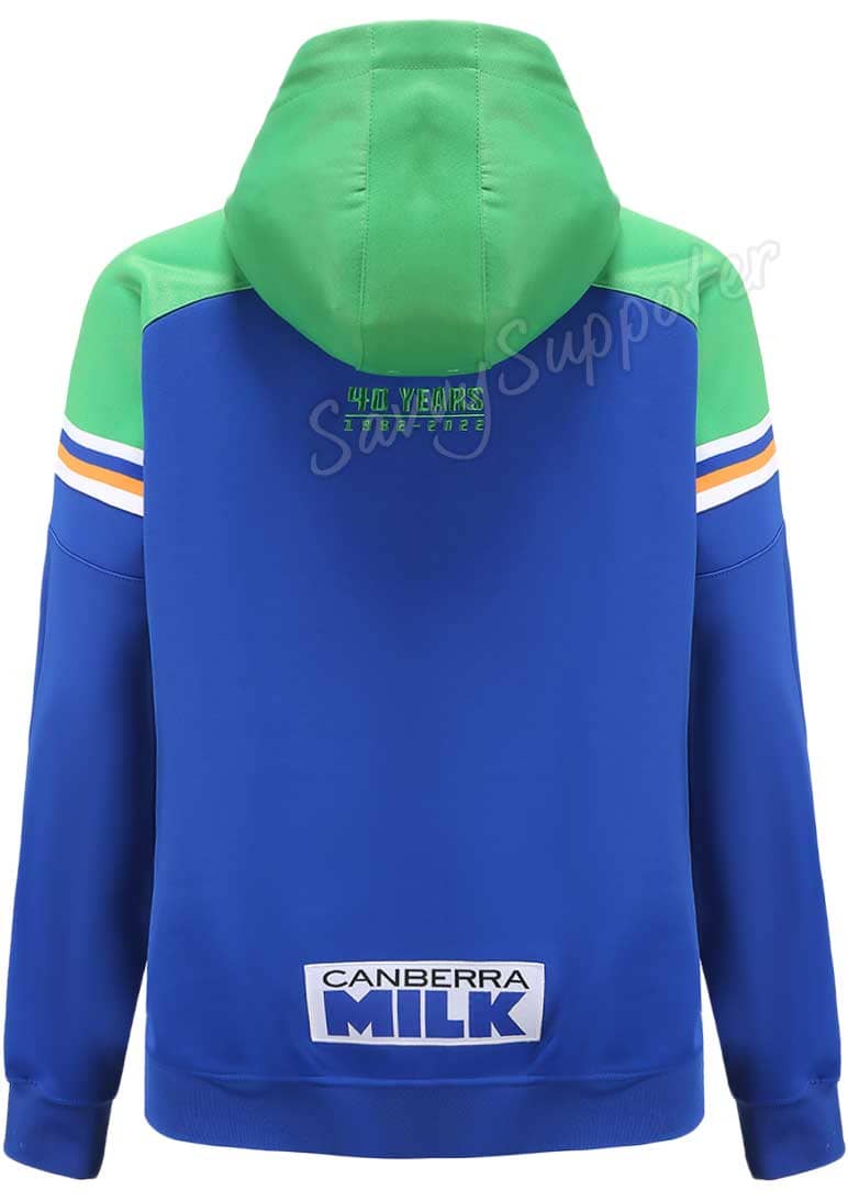 Canberra Raiders NRL Mens Royal Squad Hoody - Image 4