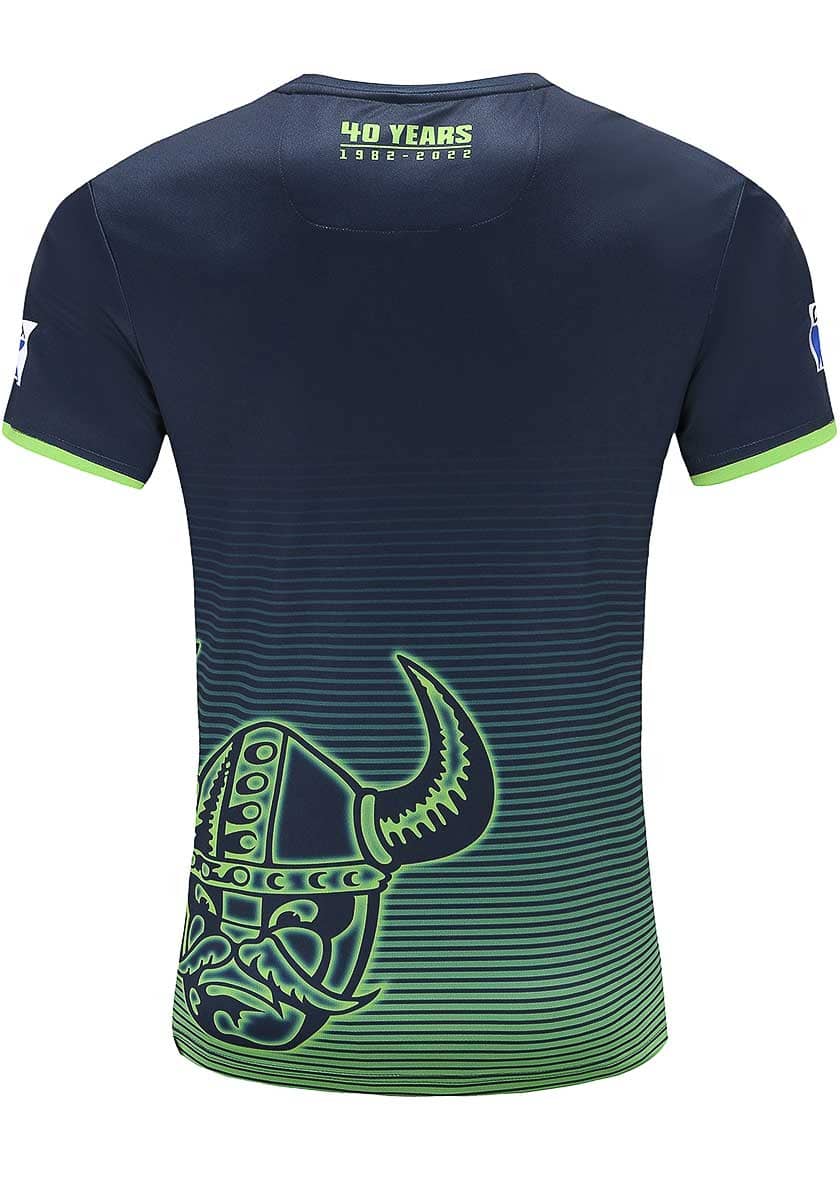 Canberra Raiders NRL Mens Run Out Tee - Image 2