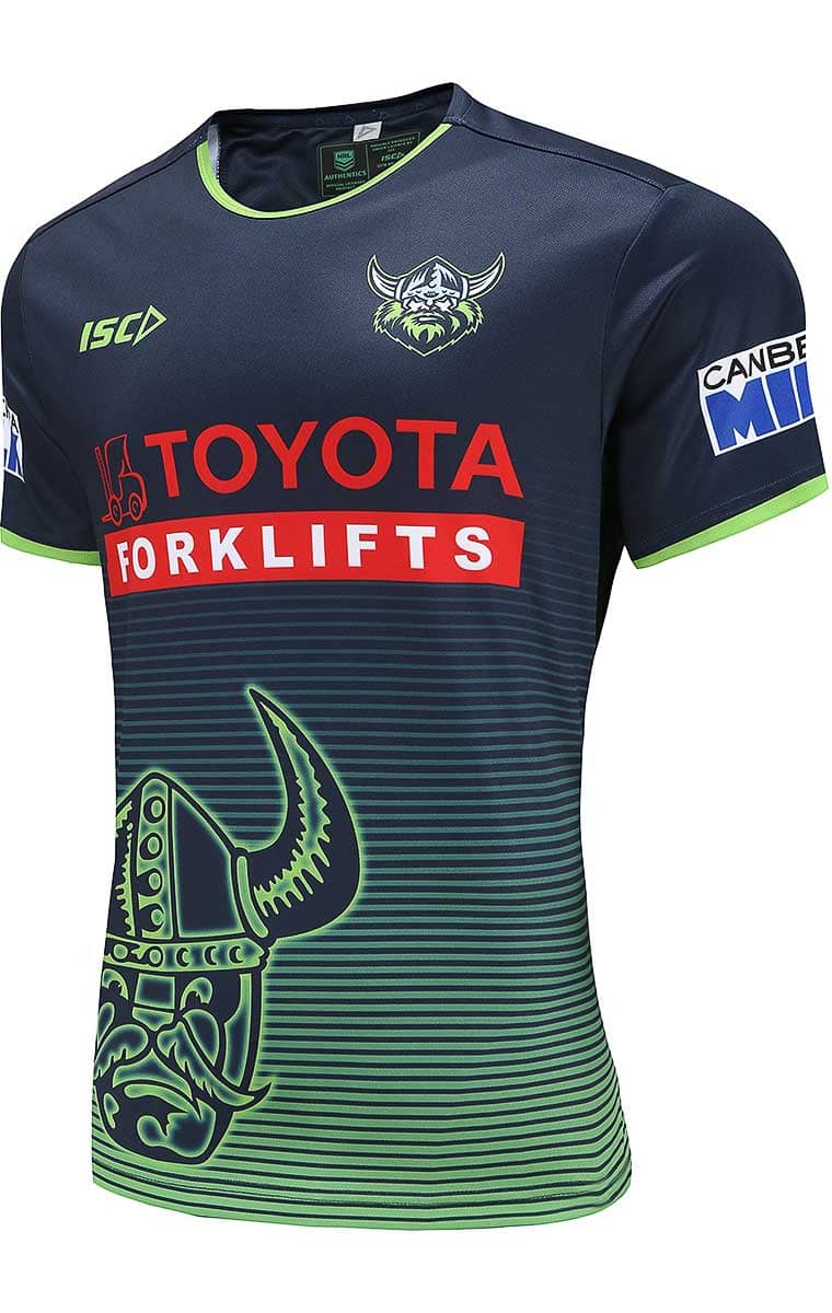 Canberra Raiders NRL Mens Run Out Tee - Image 3