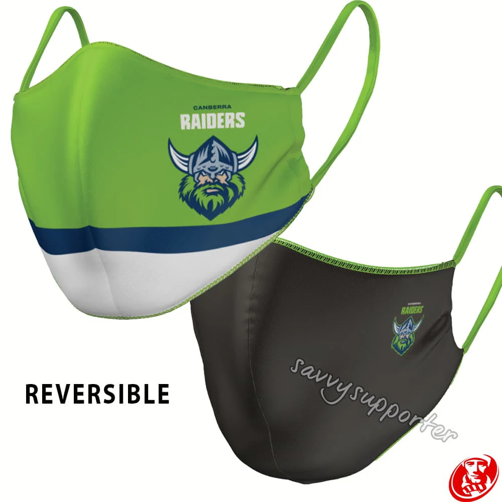 Canberra Raiders NRL Reversible Face Mask - Image 4