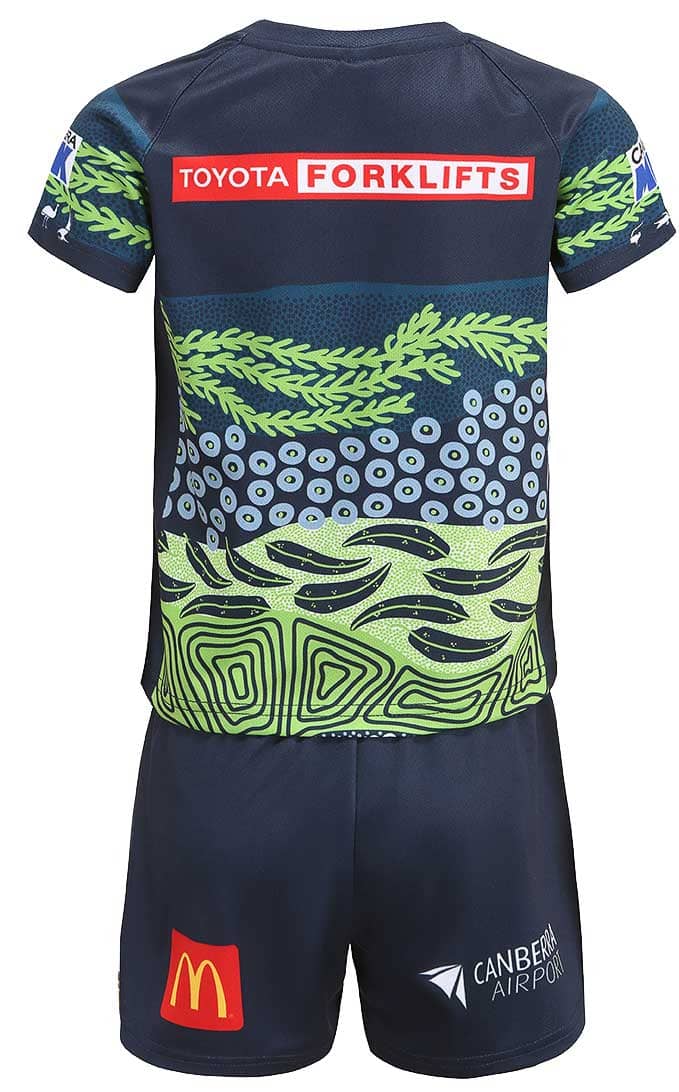 Canberra Raiders NRL Toddler Indigenous Jersey - Image 2