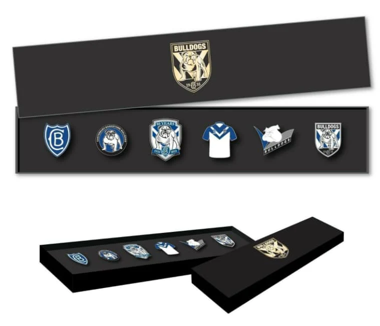 Canterbury-Bankstown Bulldogs Logo Pin Set - Image 2