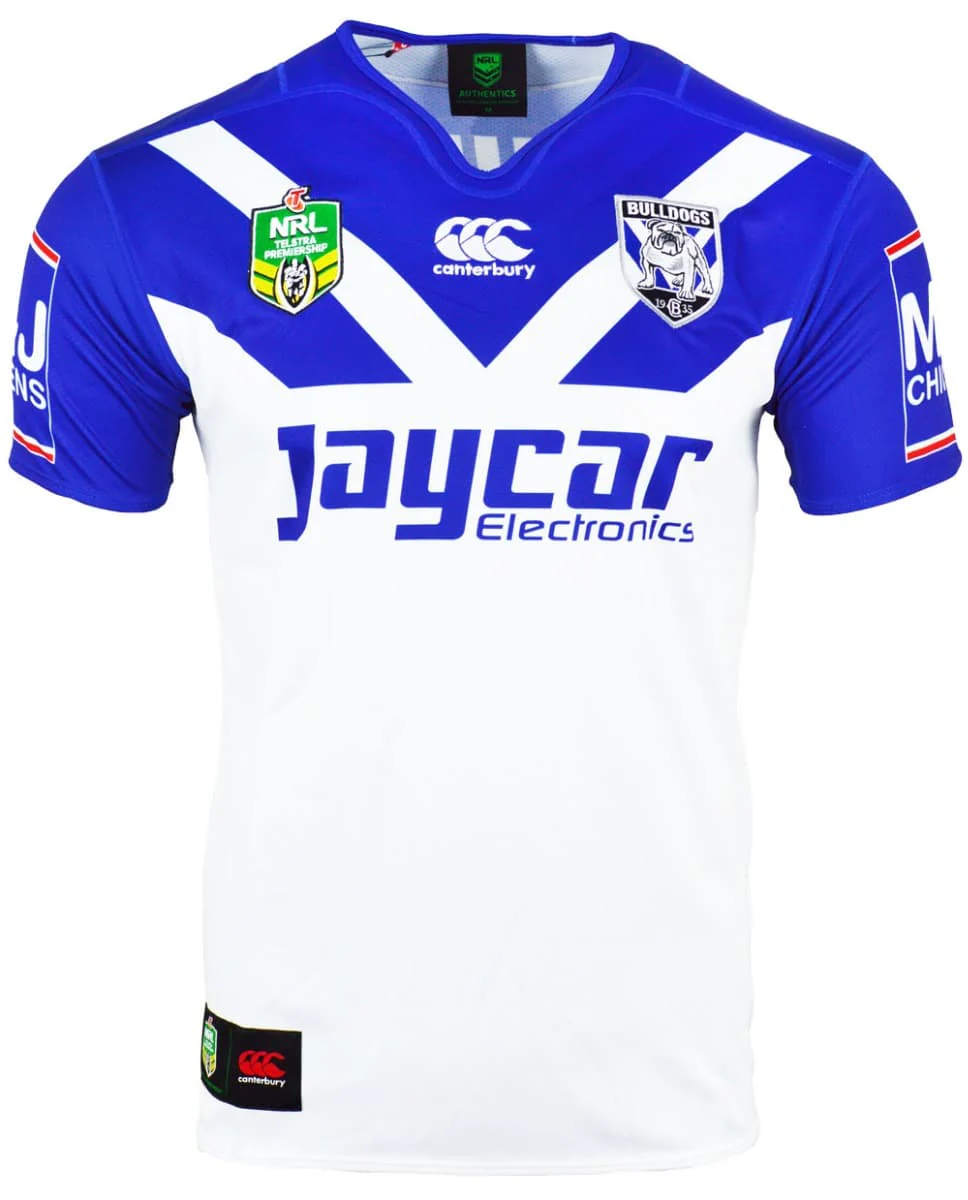 Canterbury Bulldogs NRL Mens Home Jersey - Image 2