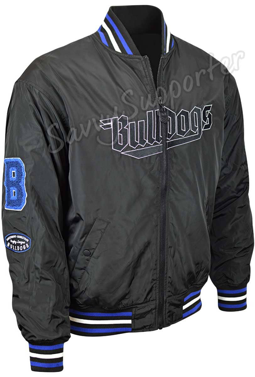Canterbury Bulldogs NRL Mens Bomber Jacket - Image 2