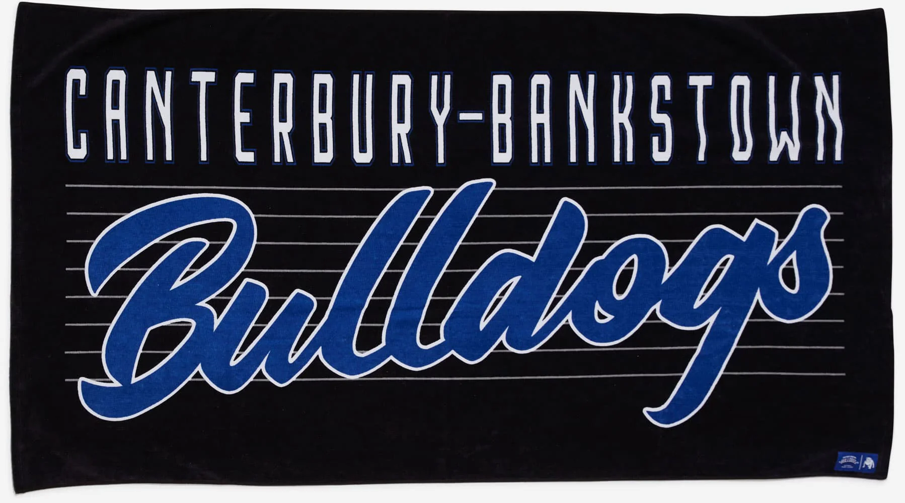 Canterbury Bulldogs NRL Headline Mega Beach Towel 170cm x 90cm