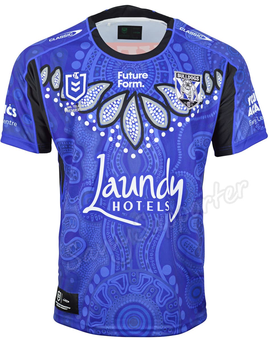 Canterbury Bulldogs 2024 NRL Mens Indigenous Jersey - Image 3