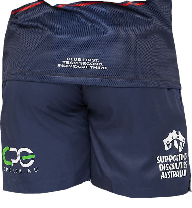Canterbury Bulldogs 2024 NRL Mens Training Shorts - Image 2