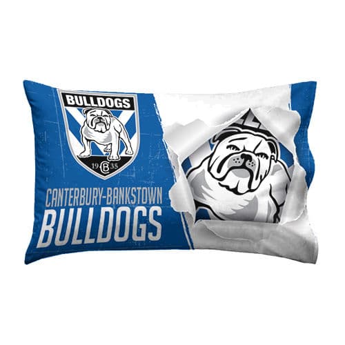Canterbury Bulldogs Single NRL Quilt Cover Set - Image 4