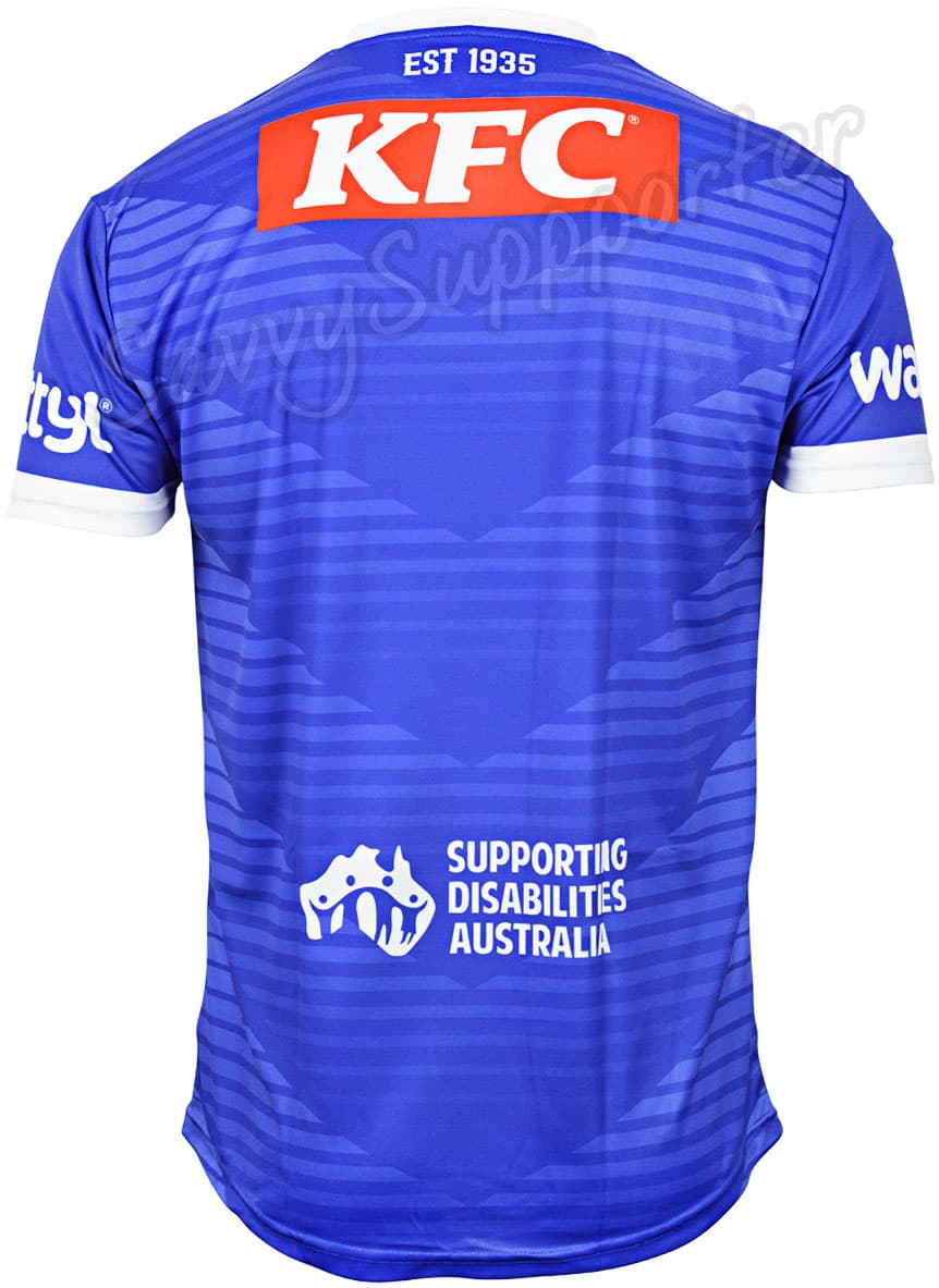 Canterbury Bulldogs 2025 NRL Mens Warm Up Tee - Image 3