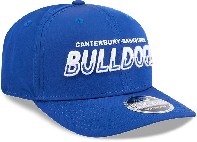 Canterbury Bulldogs 2026 NRL 9SEVENTY New Era Split Script Cap - Image 2