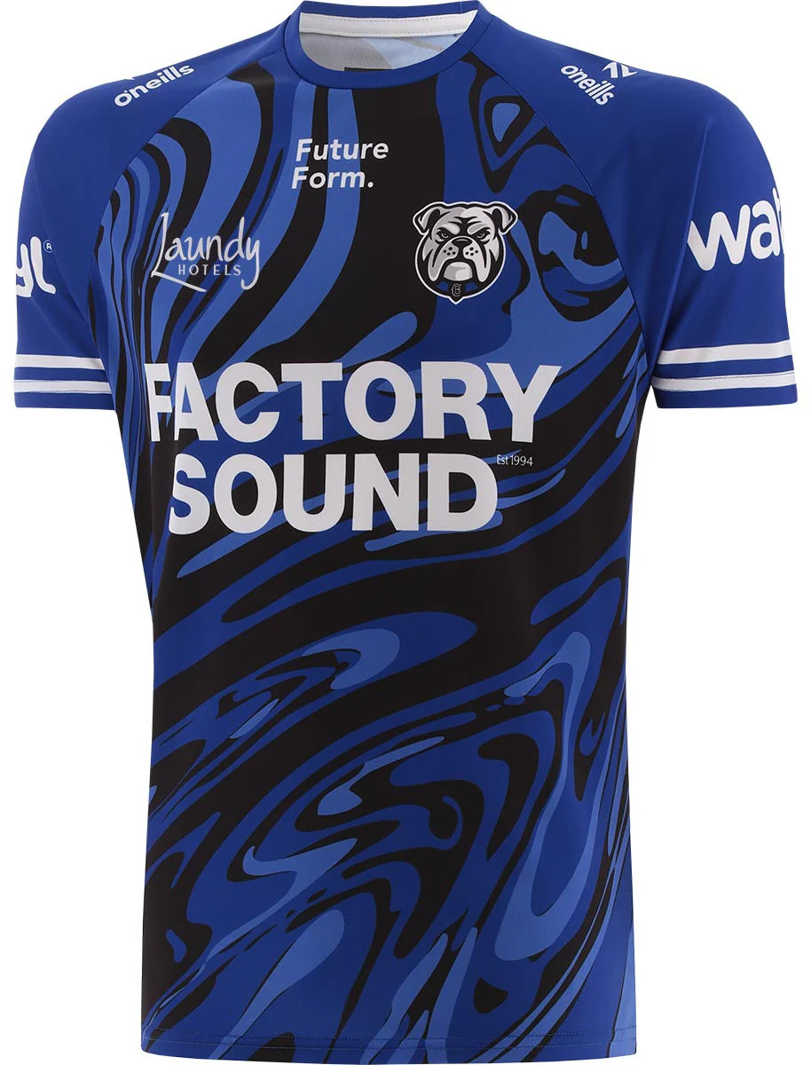 Canterbury Bulldogs 2026 NRL Mens Blue Training Shirt
