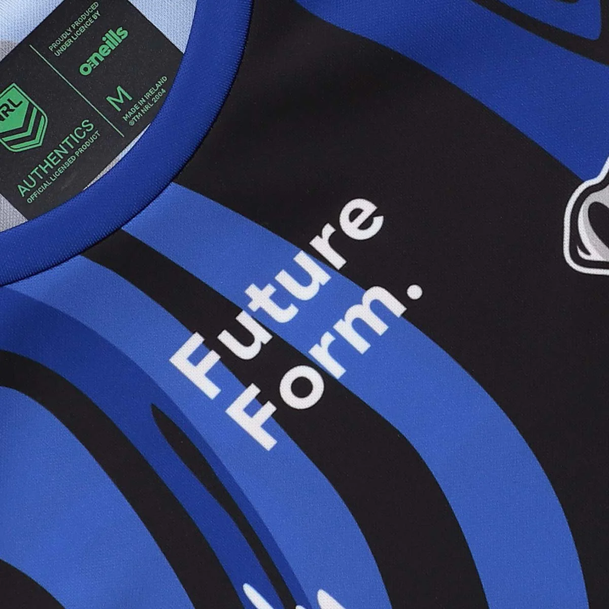 Canterbury Bulldogs 2026 NRL Mens Blue Training Shirt - Image 5