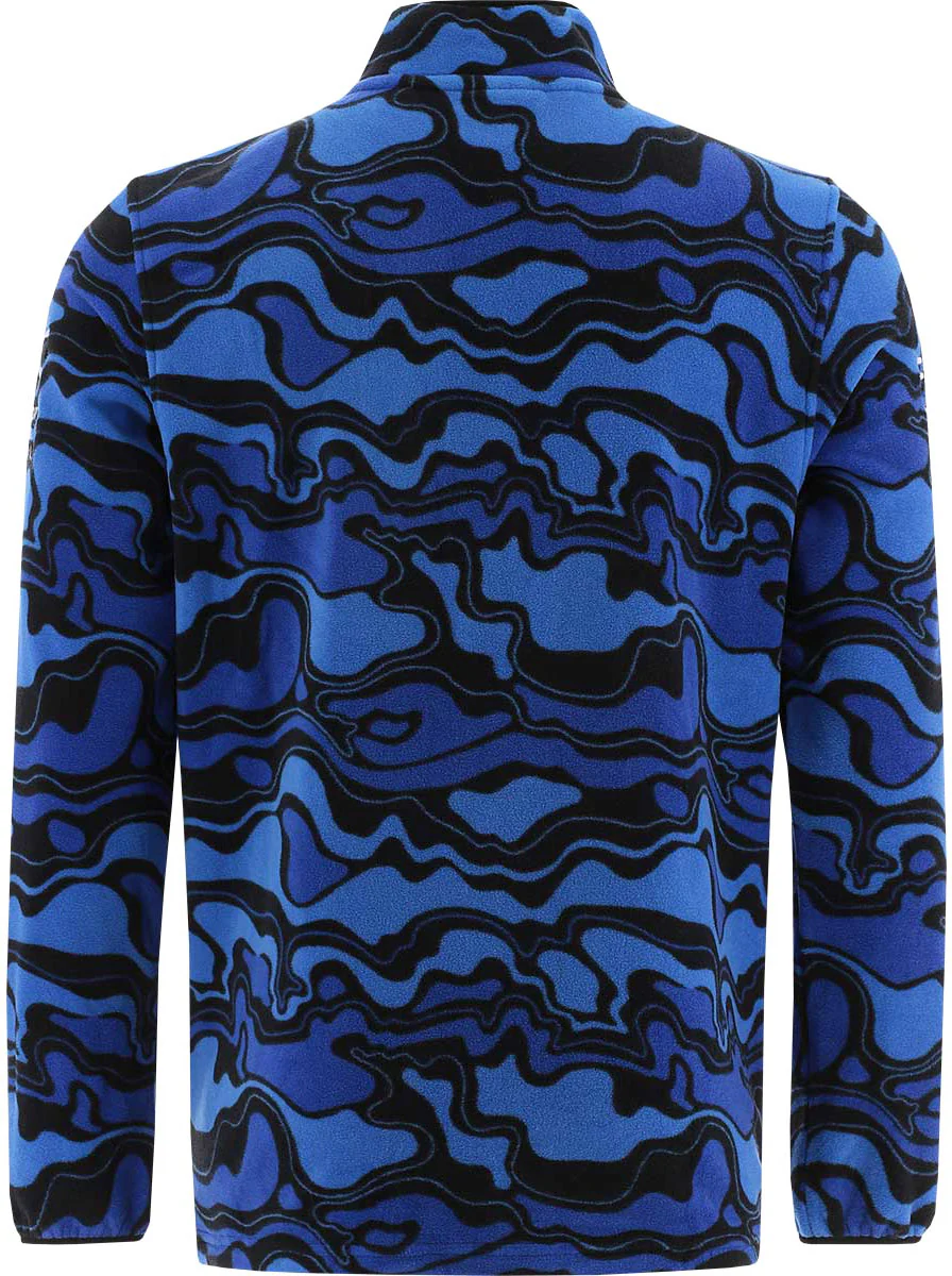 Canterbury Bulldogs 2026 NRL Mens Snap Button Polar Fleece Top - Image 6