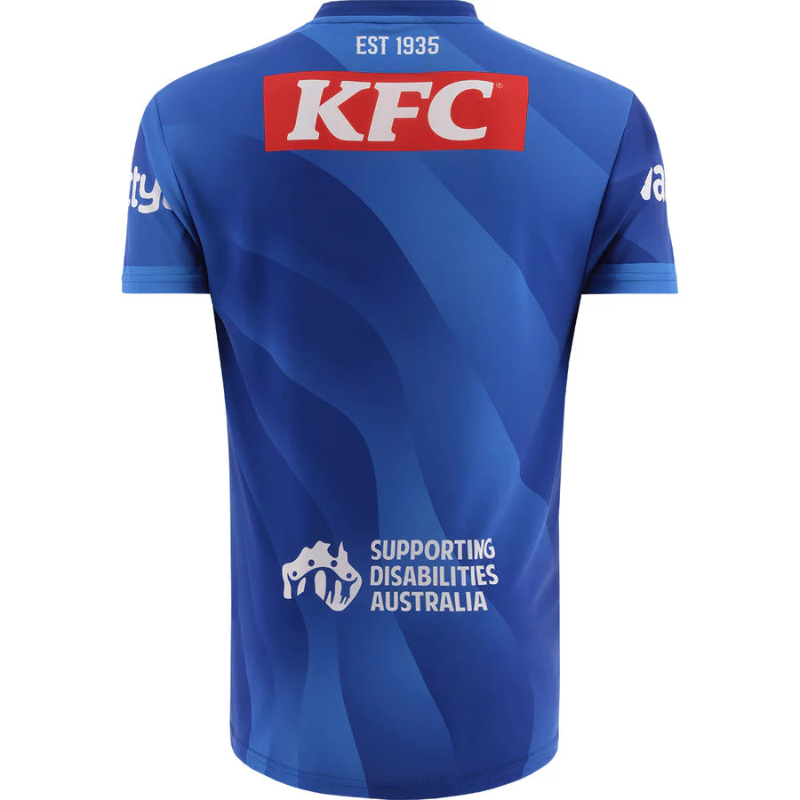 Canterbury Bulldogs 2026 NRL Mens Warm Up Shirt - Image 2
