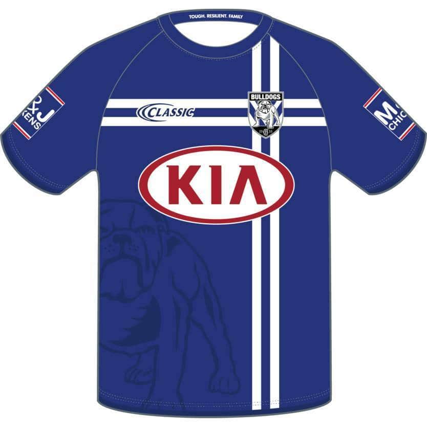 Canterbury Bulldogs Mens Warm Up Tee - Image 6