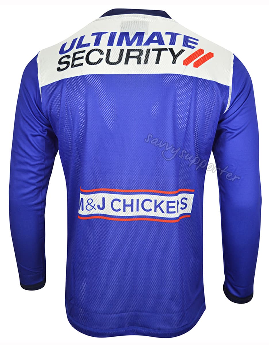 Canterbury Bulldogs NRL Mens Long Sleeve Training Shirt - Image 4