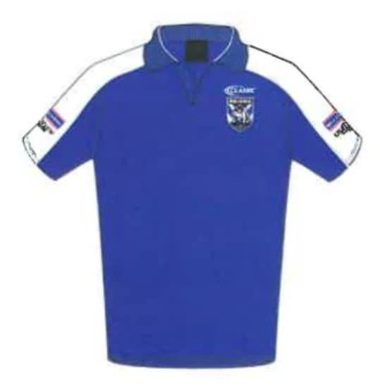 Canterbury Bulldogs NRL Mens Media Polo Shirt - Image 4