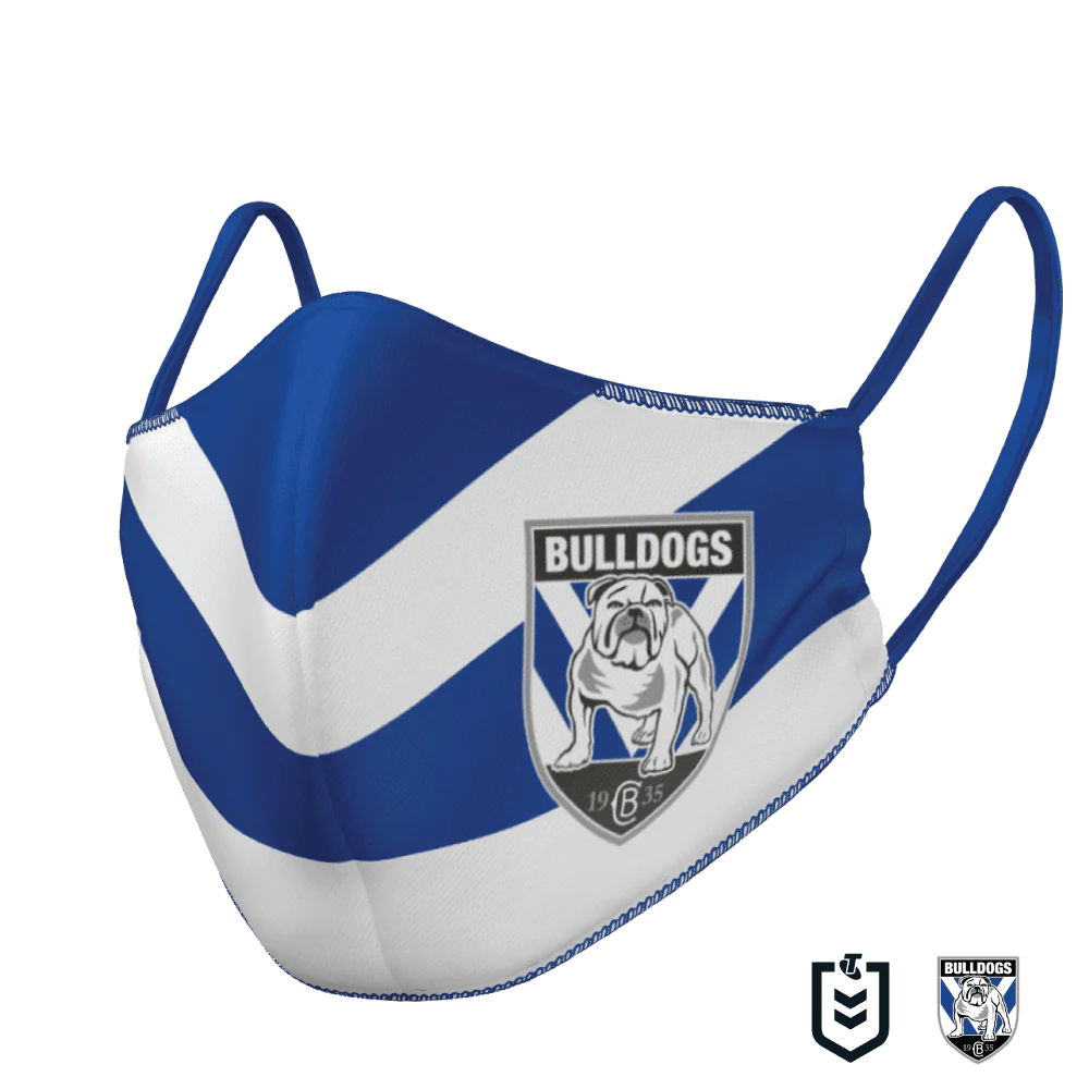 Canterbury Bulldogs NRL Reversible Face Mask - Image 2