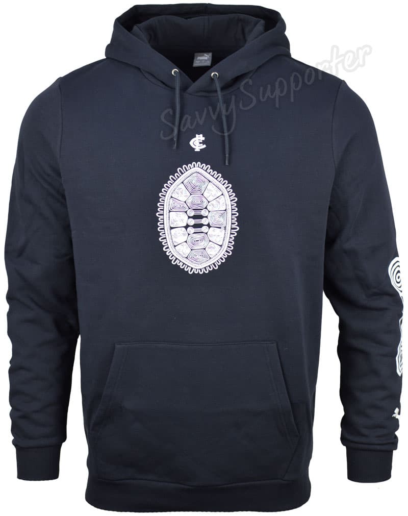 Carlton Blues 2025 AFL Mens Indigenous Hoodie - Image 3
