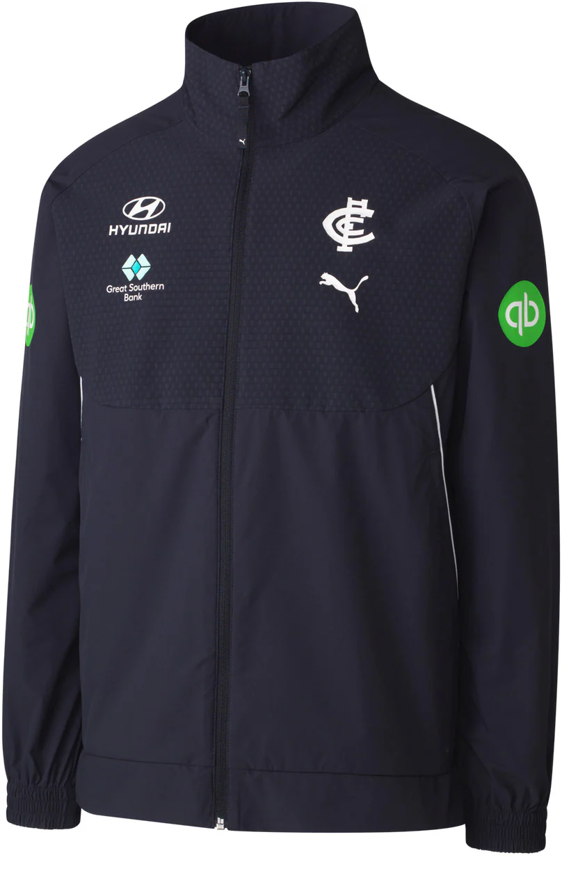 Carlton Blues 2026 AFL Mens Rain Jacket