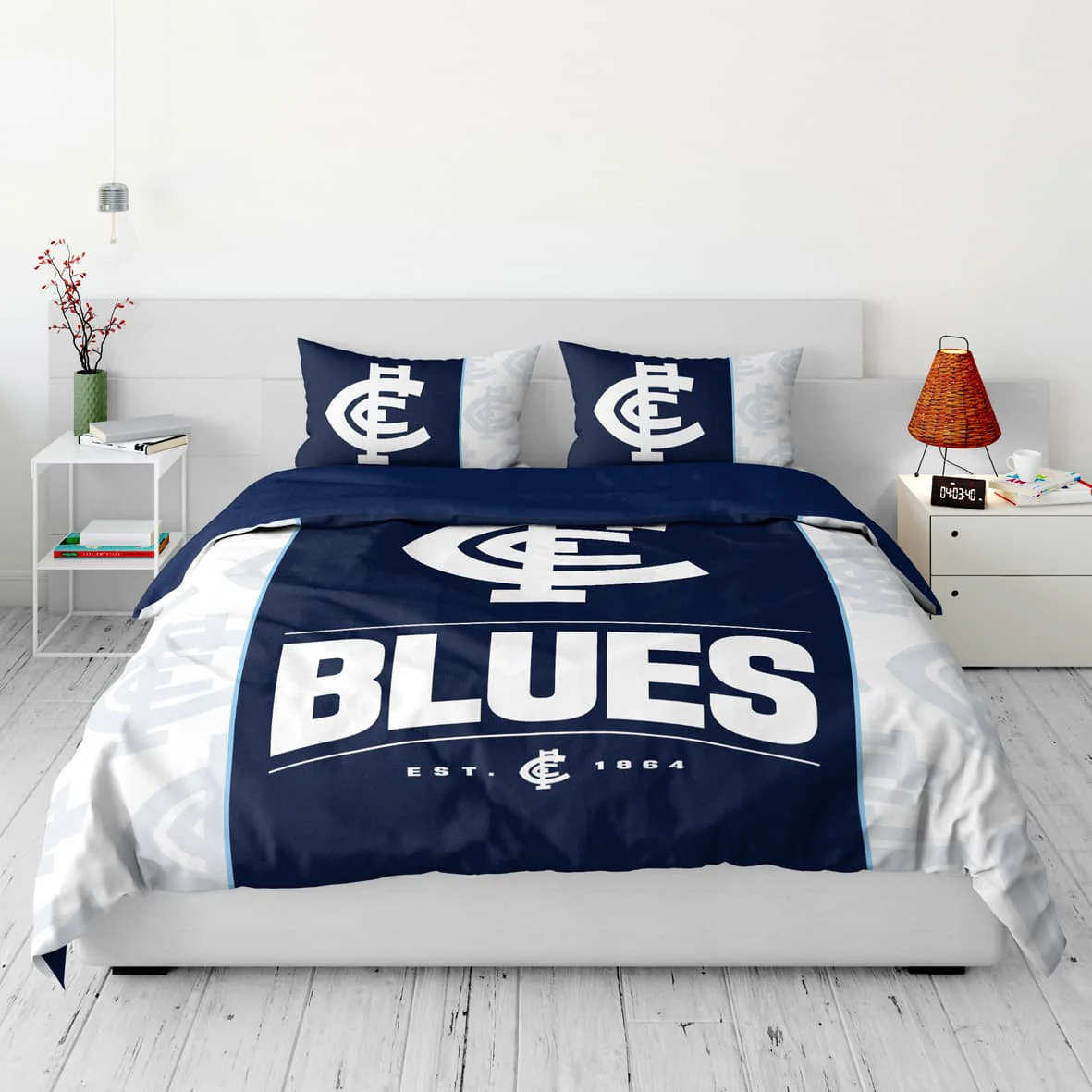 Carlton Blues AFL 2026 Double Quilt Cover Set