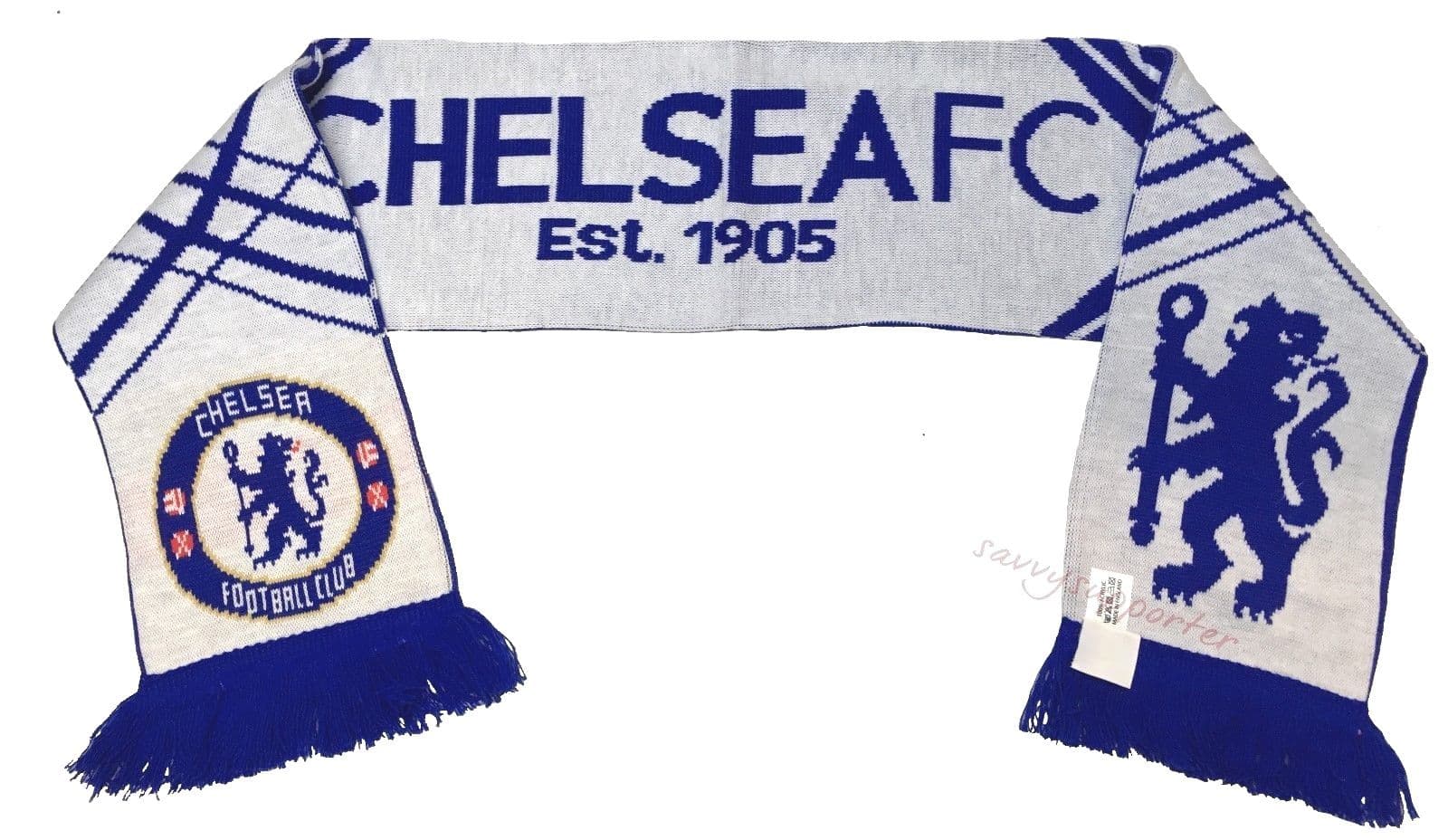 Chelsea FC EPL Football Soccer Licensed Jacquard Scarf - Image 3