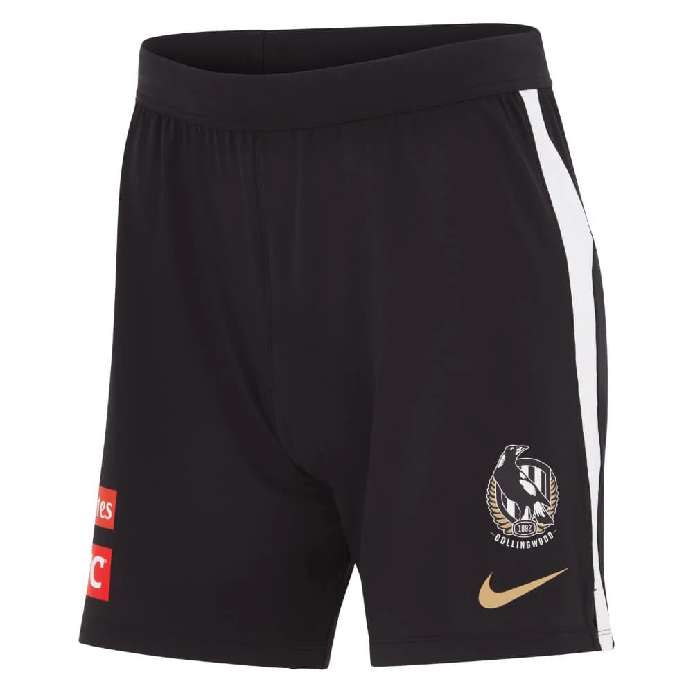 Collingwood Magpies 2024 AFL Mens Training Gym Shorts