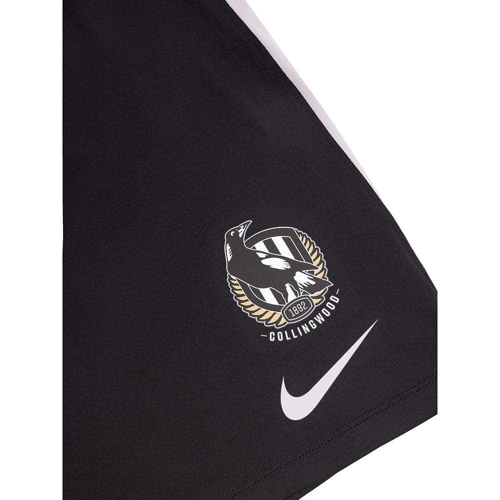 Collingwood Magpies 2025 AFL Mens Training Gym Shorts - Image 5